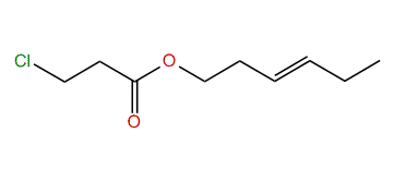 (E)-3-Hexenyl 3-chloropropanoate